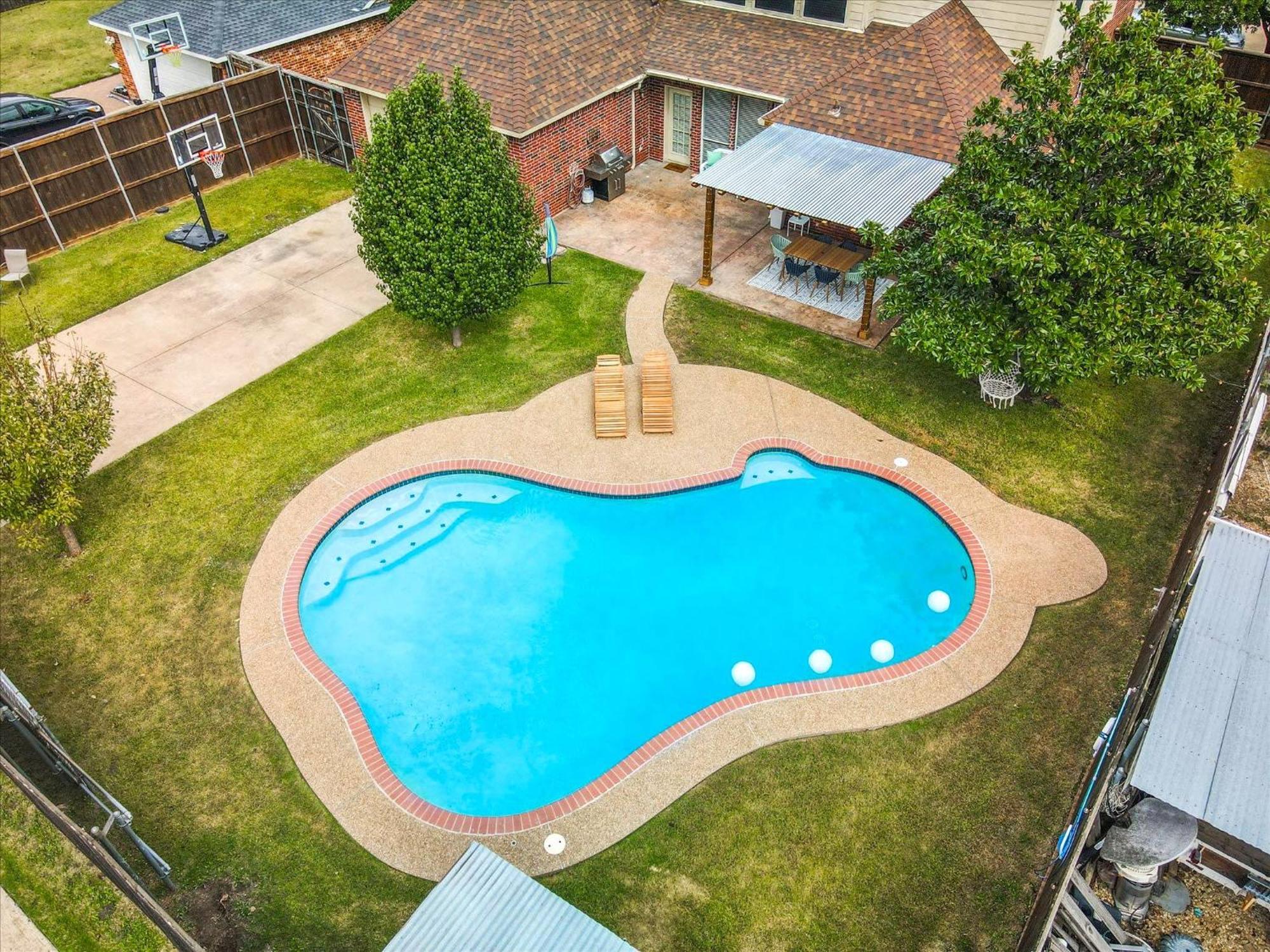 6Br 3,5Ba Home Pool, Hot Tub, Game Room -16 Guests Sachse Eksteriør billede