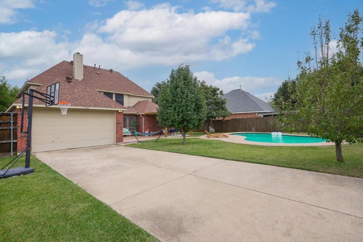 6Br 3,5Ba Home Pool, Hot Tub, Game Room -16 Guests Sachse Eksteriør billede